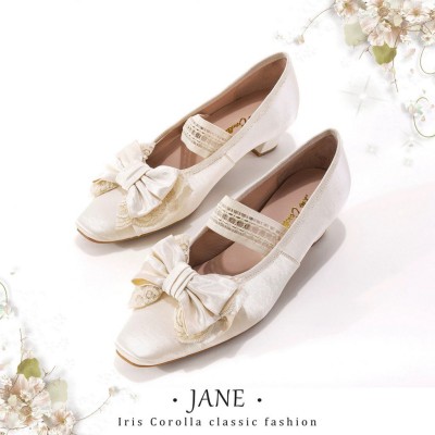Iris Corolla Jane Mules Shoes III(Reservation/5 Colours/Full Payment Without Shipping)